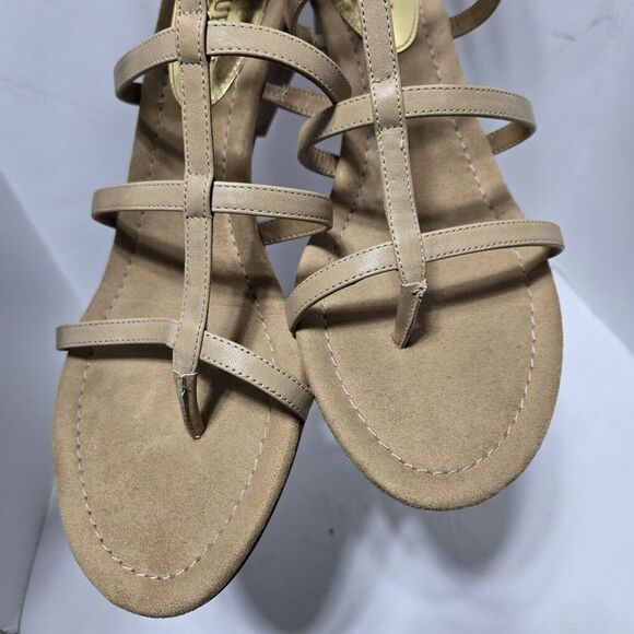Ralph Lauren 100% leather upper "Meira" sandal Size 10B MSRP $129‎ - Picture 8 of 14